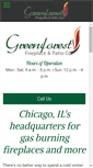 Mobile Screenshot of greenforestfireplaceandpatio.com
